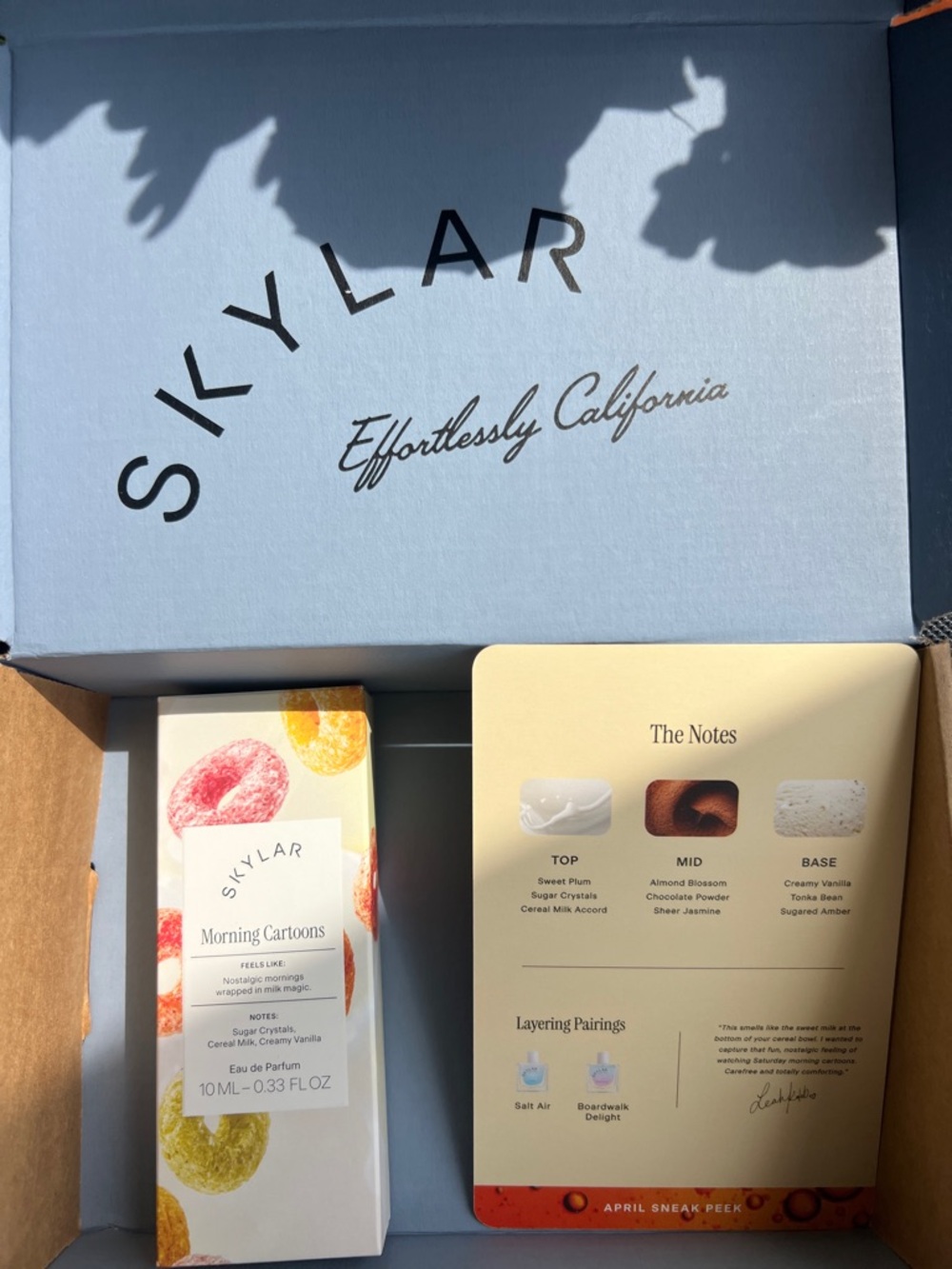Skylar Morning Cartoons Eau de Parfum - White/Multicolor